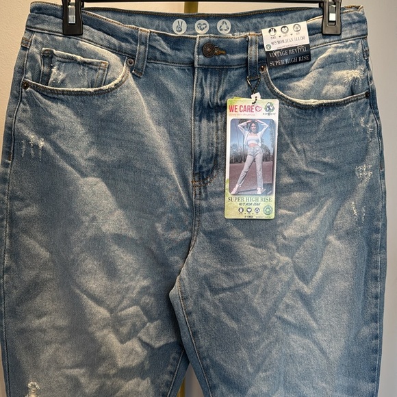 Rewash high rise 90’s mom jeans NWT 11/30 - Picture 2 of 11